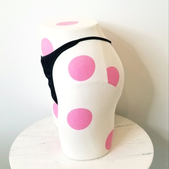 Victoria's Secret Vintage Very Sexy Rhinestone Crystal Element Thong Panty NWT - Picture 4 of 13